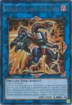 Yugioh! Borrelguard Dragon (Silver) - BLC1-EN019 - Ultra Rare - 1st Edition Near - Image 1