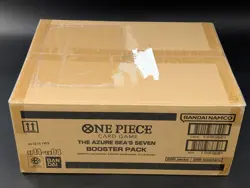 One Piece OP14-EB04 The Azure Sea's Seaven English 12 Booster Box Case Sealed - Image 3