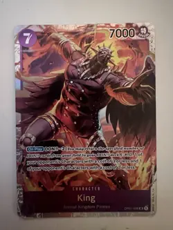 One Piece King OP01-096 Romance Dawn Pre Errata English Near Mint - Image 1