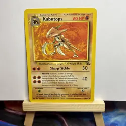 Pokemon - Fossil - Kabutops 24/62 - Non-Holo Rare NM - Image 4
