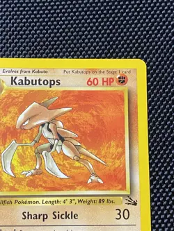 Kabutops #24/62 Non-Holo Rare 1999 Pokemon Fossil Vintage LP/NM - Image 3