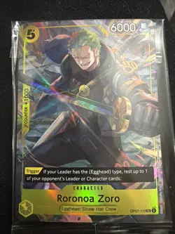 Roronoa Zoro (Illustration Box Vol.3) OP07-113 One Piece Promotion Cards Foil - Image 1