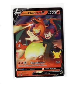2021 Pokemon Celebrations Lance's Charizard V PROMO SWSH133 - Image 1