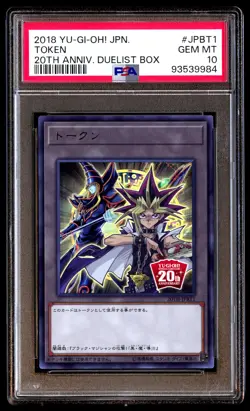 PSA 10 Dark Magician Yugi 20TH-Jpbt1 Yu-gi-oh! Anniversary Duelist Box Japanese - Image 1