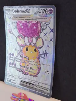 Dedenne ex 239/193 Sv02: Paldea Evolved Holo Ultra Rare Pokemon TCG NM - Image 2