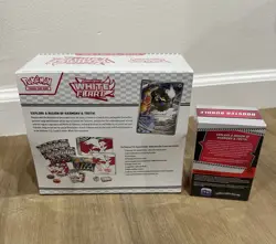 POKEMON TCG SCARLET & VIOLET WHITE FLARE ETB + BOOSTER BUNDLE NEW SEALED - Image 2