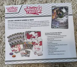 Pokemon Center TCG White Flare ETB Factory Sealed FREE SHIPPING - Image 3