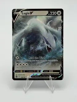 Lugia V 138/195 Swsh12: Sword & Shield - Silver Tempest Holo Pokemon TCG - NM - Image 1