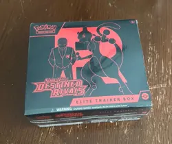 Pokemon DESTINED RIVALS Elite Trainer Box ETB New & Sealed Scarlet & Violet TCG - Image 1
