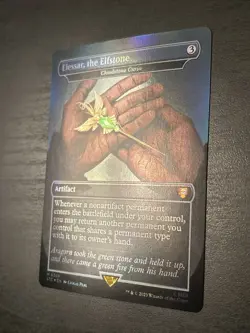 1x Elessar, the Elfstone (Cloudstone Curio) (349) ~~ Borderless - Foil NM-Mint, - Image 2