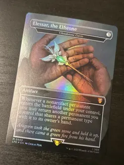 1x Elessar, the Elfstone (Cloudstone Curio) (349) ~~ Borderless - Foil NM-Mint, - Image 3