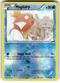 Magikarp 23/124 Reverse Holo Pokemon TCG Dragons Exalted - Image 1