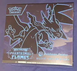 Phantasmal Flames Pokemon Center Exclusive Elite Trainer Box ETB New & Sealed! - Image 1