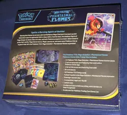 Phantasmal Flames Pokemon Center Exclusive Elite Trainer Box ETB New & Sealed! - Image 2