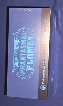 Phantasmal Flames Pokemon Center Exclusive Elite Trainer Box ETB New & Sealed! - Image 3