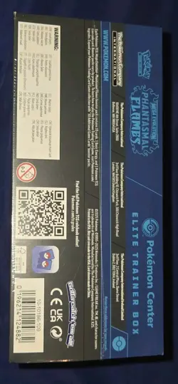 Phantasmal Flames Pokemon Center Exclusive Elite Trainer Box ETB New & Sealed! - Image 4