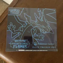 Phantasmal Flames Pokemon Center Exclusive Elite Trainer Box ETB New & Sealed! - Image 1