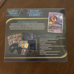 Phantasmal Flames Pokemon Center Exclusive Elite Trainer Box ETB New & Sealed! - Image 3