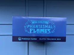 Phantasmal Flames Pokemon Center Exclusive ETB Elite Trainer Box New Sealed - Image 3
