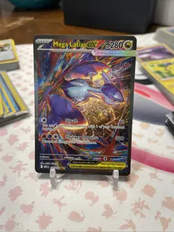 Mega Latias ex 181/132 Special Illustration Rare Mega Evolution Pokemon Card - Image 3