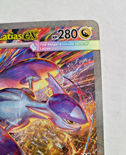 Mega Latias EX 181/132 Special Illustration Rare Mega Evolution Pokemon Card NM - Image 5