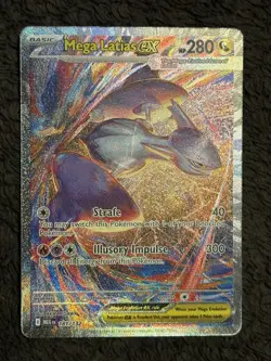 Mega Latias ex 181/132 Special Illustration Rare Mega Evolution Pokemon Card - Image 1