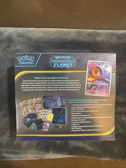 Phantasmal Flames Pokemon Center Exclusive ETB Elite Trainer Box New Sealed - Image 2