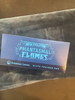 Phantasmal Flames Pokemon Center Exclusive ETB Elite Trainer Box New Sealed - Image 4