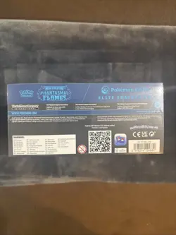 Phantasmal Flames Pokemon Center Exclusive ETB Elite Trainer Box New Sealed - Image 5
