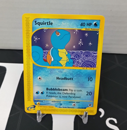 Squirtle 132/165 MP Expedition Base Set Regular Pokemon TCG - Image 1