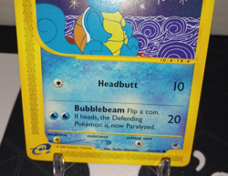 Squirtle 132/165 MP Expedition Base Set Regular Pokemon TCG - Image 3