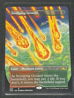 Near Mint x 1 Stomping Ground Borderless Unfinity - Image 1