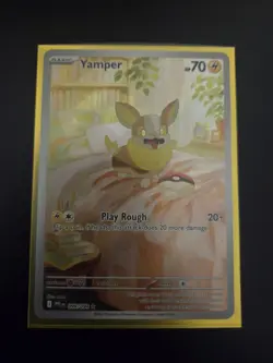 Phantasmal Flames 99/94 Yamper Illustration Rare NM English Pokemon Card - Image 1