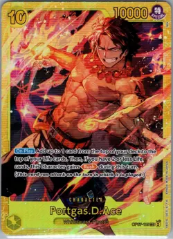 Portgas.D.Ace OP07-119 SEC English 500 Years in the Future - One Piece Card - NM - Image 1
