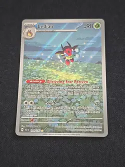 Ledian 144/142 Sv07: Stellar Crown Illustration Rare Holo Pokemon TCG NM - Image 1