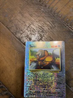 Pokemon TCG Tauros 65/110 Legendary Collection 2002 Reverse Holo - NM - Image 3
