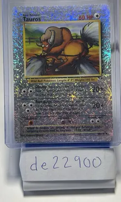 Pokemon TCG Legendary Collection Tauros Card 65/110 Reverse Holo - Image 1