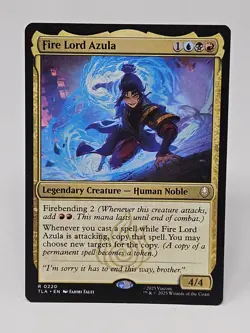 Fire Lord Azula MTG Legendary Creature Card Avatar 1x NM Magic the Gathering - Image 1