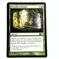 Boundless Realms 162 R Magic 2013 (M13) Magic the Gathering MTG LP - Image 1