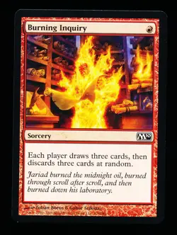 * * 1x Burning Inquiry x1 * * M10 MTG NM Near Mint or Close - Image 1