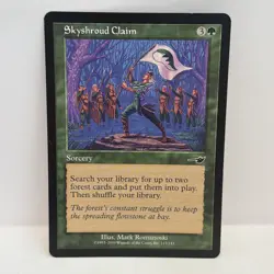 Skyshroud Claim #117 Magic the Gathering MTG - Image 1