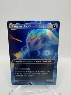 1x Aang, Swift Savior - 0298, Borderless Art Foil, Magic the Gathering, MTG NM - Image 2