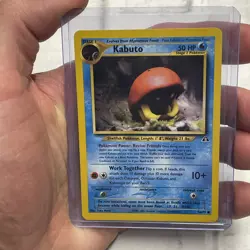 Pokemon Kabuto 56/75 Neo Discovery Regular Common Pokemon Card Vintage NM/MT TCG - Image 1