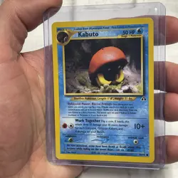Pokemon Kabuto 56/75 Neo Discovery Regular Common Pokemon Card Vintage NM/MT TCG - Image 2