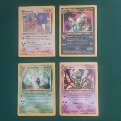 Pokemon TCG Vintage Neo Discovery Bundle including Hitmontop 3/75 28 cards - Image 2