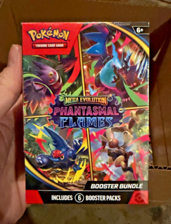 Lot of 15 - Pokemon Mega Evolution Phantasmal Flames Sealed Booster Bundle - Image 2