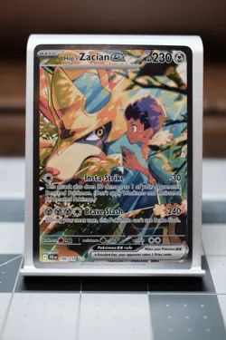Pokemon TCG Hop's Zacian EX 186/159 Special Illustration Rare Journey Together - Image 1