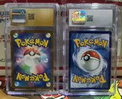 2025 POKEMON MEGA GENGAR EX CGC 10 PRISTINE & CHARIZARD CGC 9 - Image 2