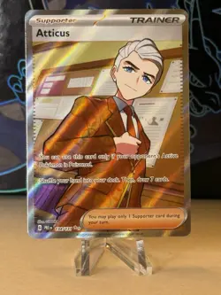 Pokemon TCG Atticus Sv: Prismatic Evolutions 134/131 Full Art Holo Ultra Rare - Image 1