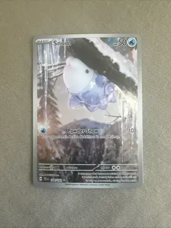 Snom 168/162 Illustration Rare Temporal Forces Pokemon TCG Near Mint - Image 1